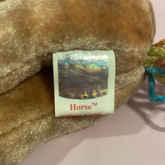 Ty Beanie Baby Horse Chinese Zodiac Sign Multicolour Excellent Used Condition - Picture 9 of 10